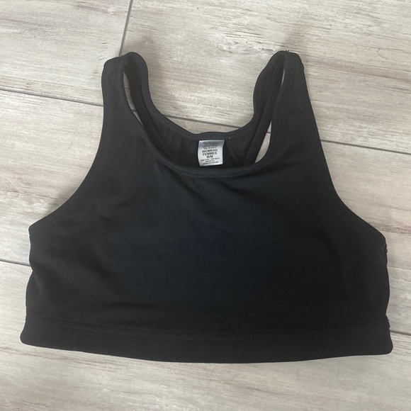 The North Face size medium black sports bra - Picture 1 of 6